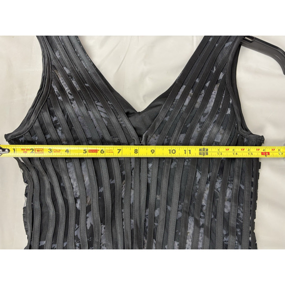 Mgiacy Dark Floral Tulle Midi Dress Size S Whimsigoth Fairy Grunge Dark Romantic - Picture 6 of 16